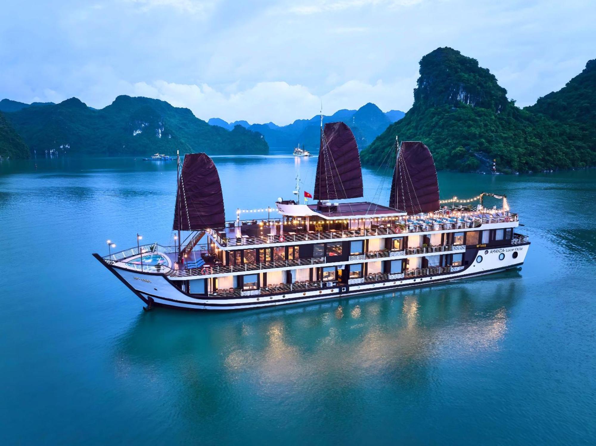 Hotel Amanda Luxury Cruise Ha Long Exteriér fotografie